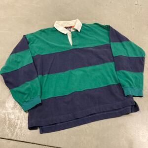 Y2K striped rugby polo T-Shirt